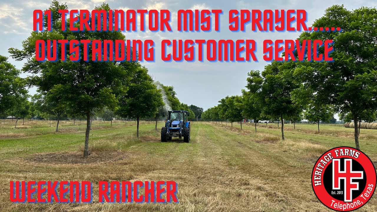 A1 Terminator Mist Sprayer.   The ultimate Orchard Sprayer.