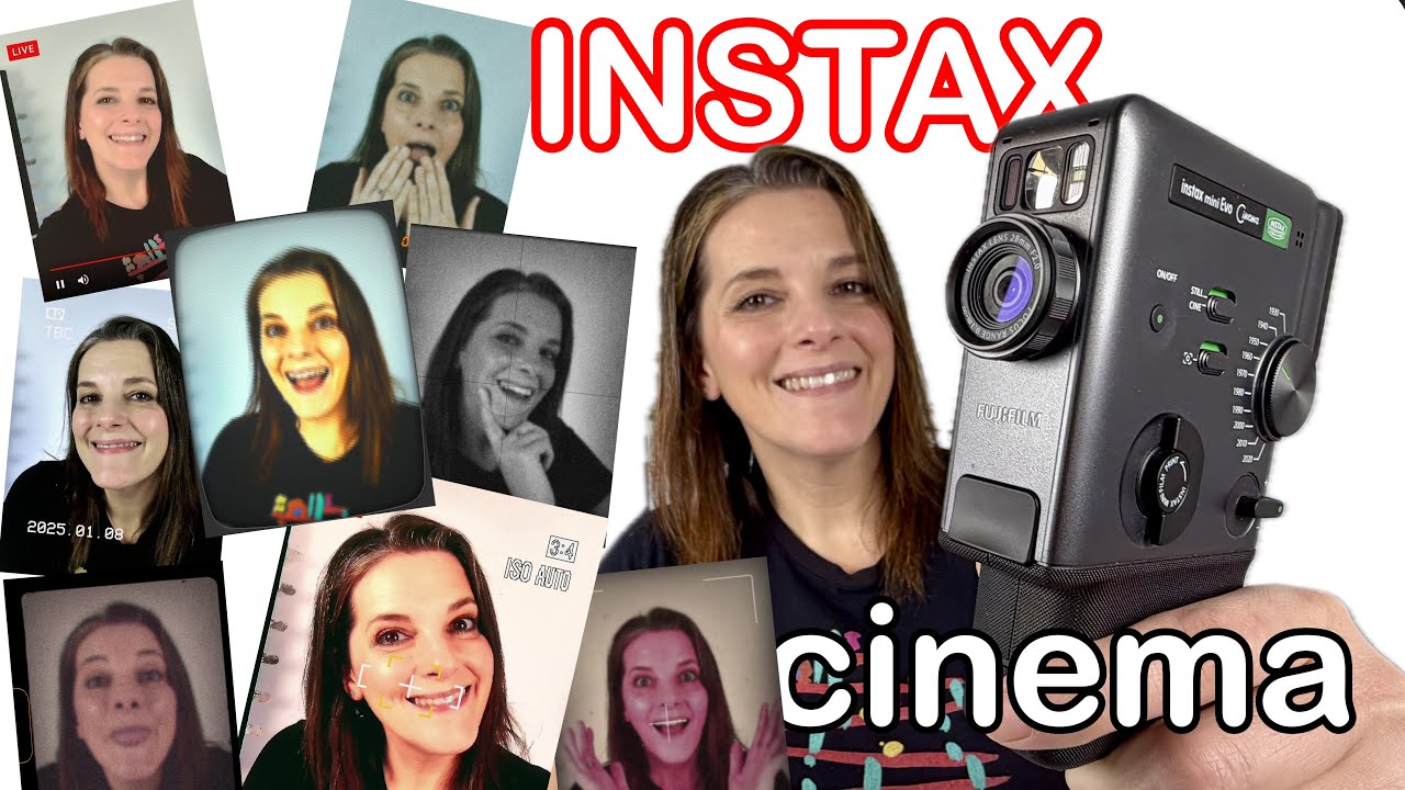 INSTAX mini EVO Cinema, VIAJA al pasado con tus fotos y vídeos