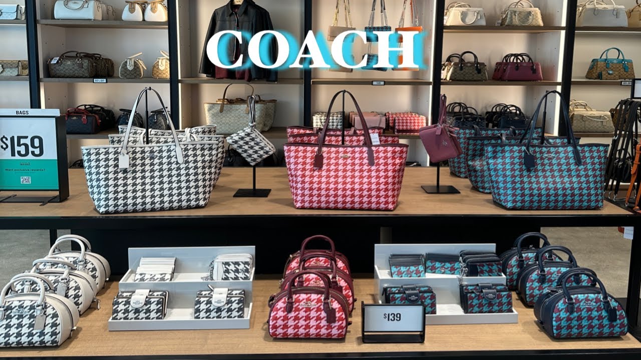 COACH 🌟HOUNDSTOOTH COLLECTION #coach #houndstoothcollection
