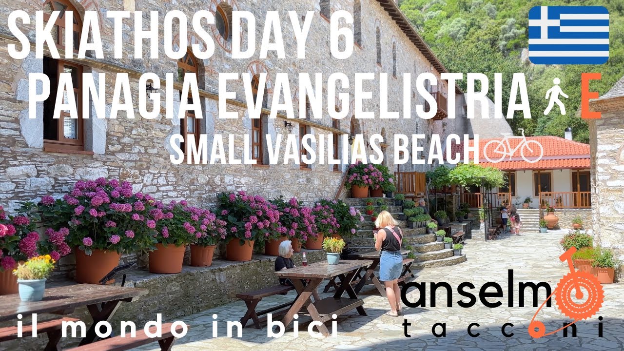 Da Skiathos city a Panagia Evangelistria. The most spectacular monasteries of Skiathos !