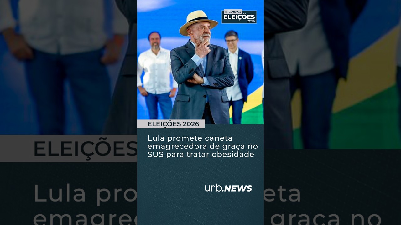 Lula promete caneta emagrecedora de gra&ccedil;a no SUS para tratar obesidade