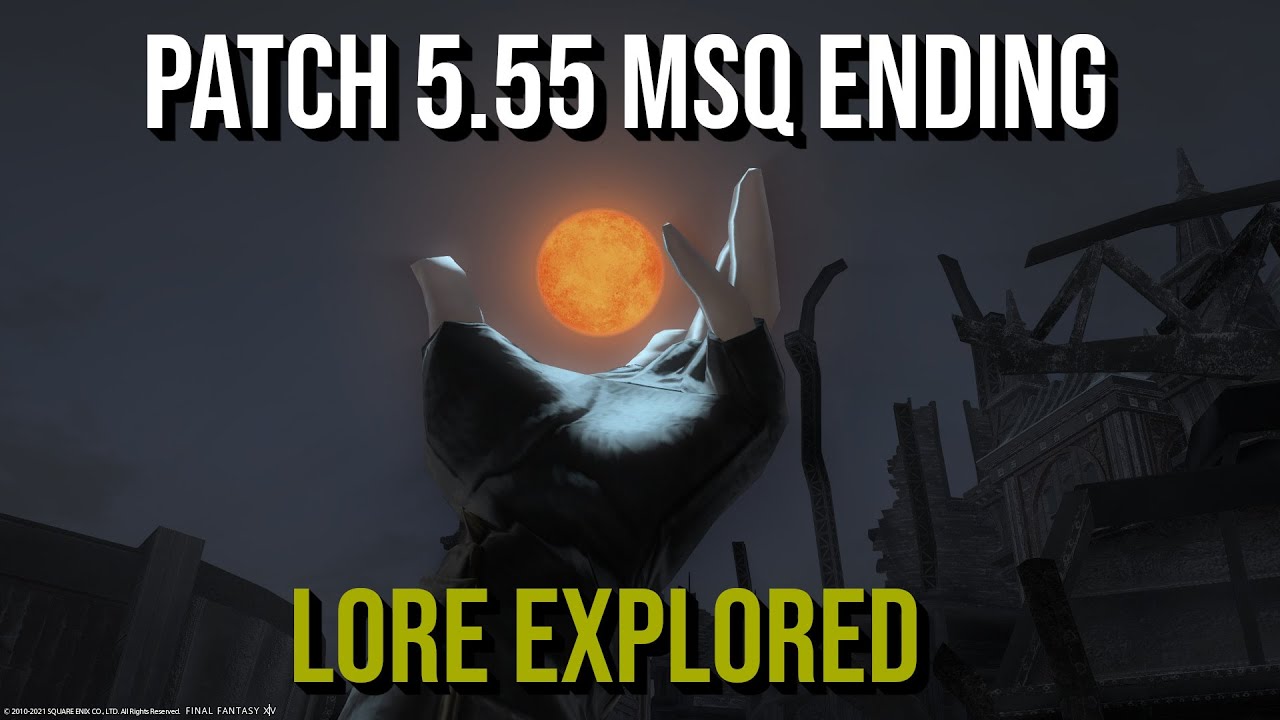FFXIV: End of Patch 5.55 Main Story - Lore Explored