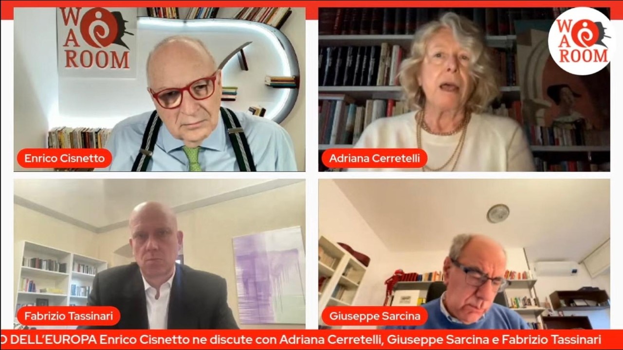 War Room di Enrico Cisnetto con Adriana Cerretelli, Giuseppe Sarcina e Fabrizio Tassinari