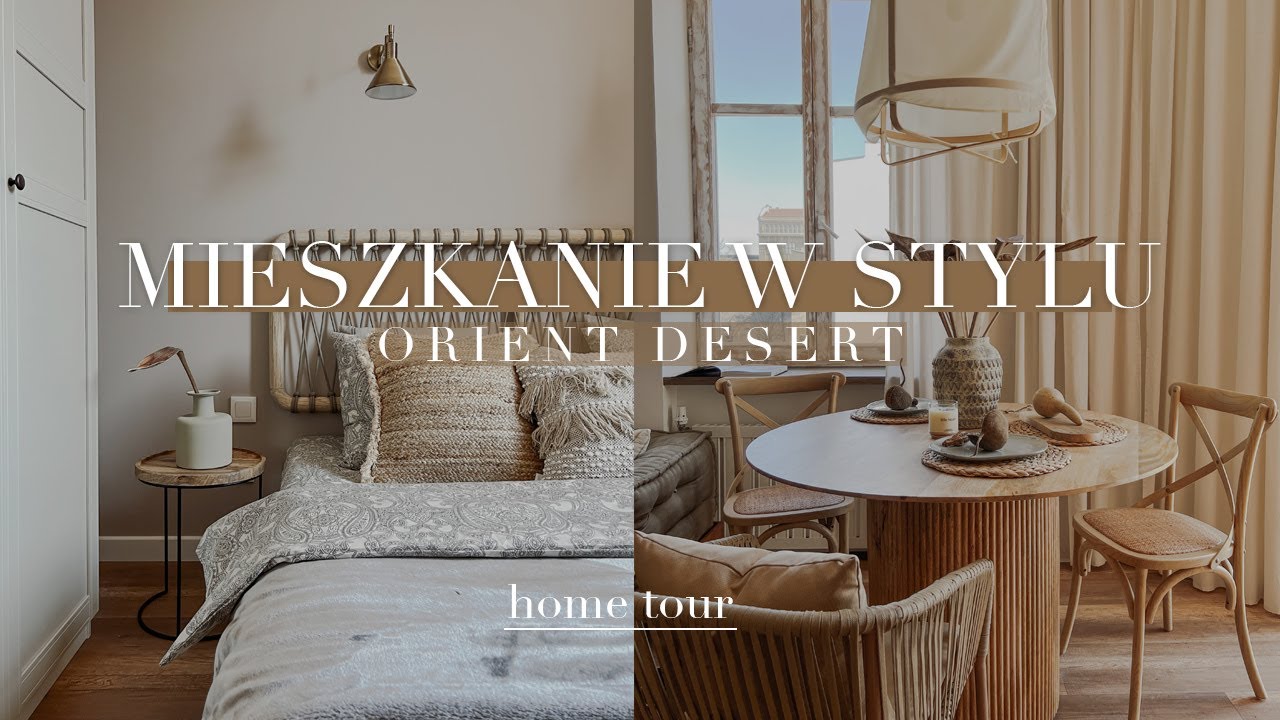 MiESZKANIE W KAMIENICY W KLIMACIE ORIENT DESERT / 3 POKOJE 80m2 / HOME TOUR