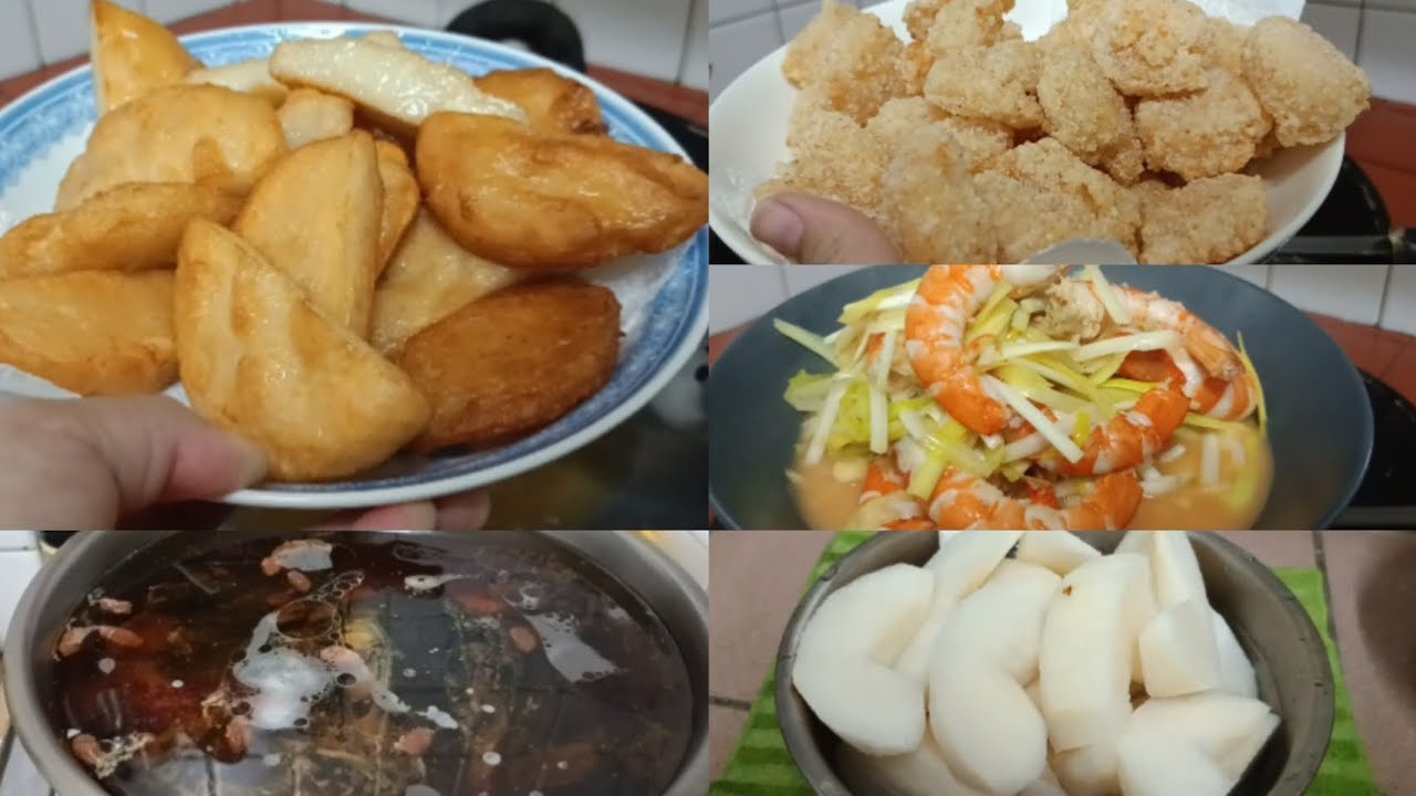 Masakan menu hari raya Imlek,‼️ tumis udang,nugget cumi,soup ayam ala@sayidahvlogs