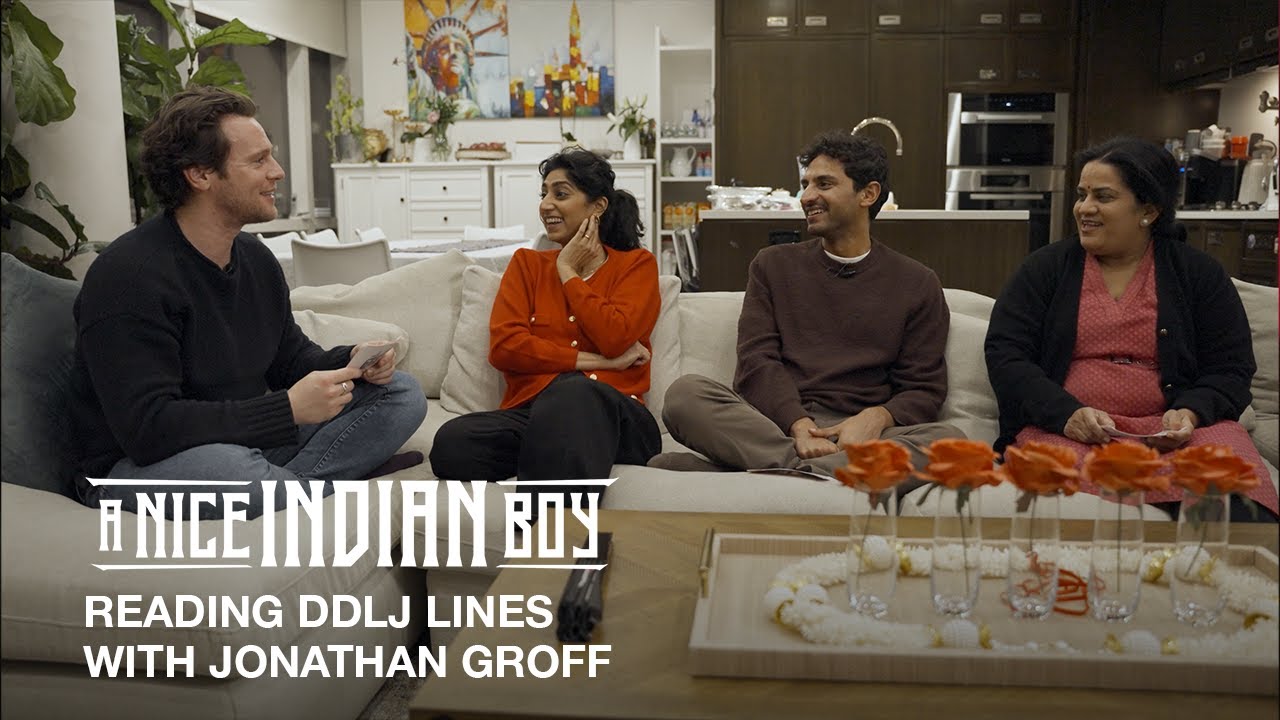 A NICE INDIAN BOY | Reading DDLJ Lines With Jonathan Groff
