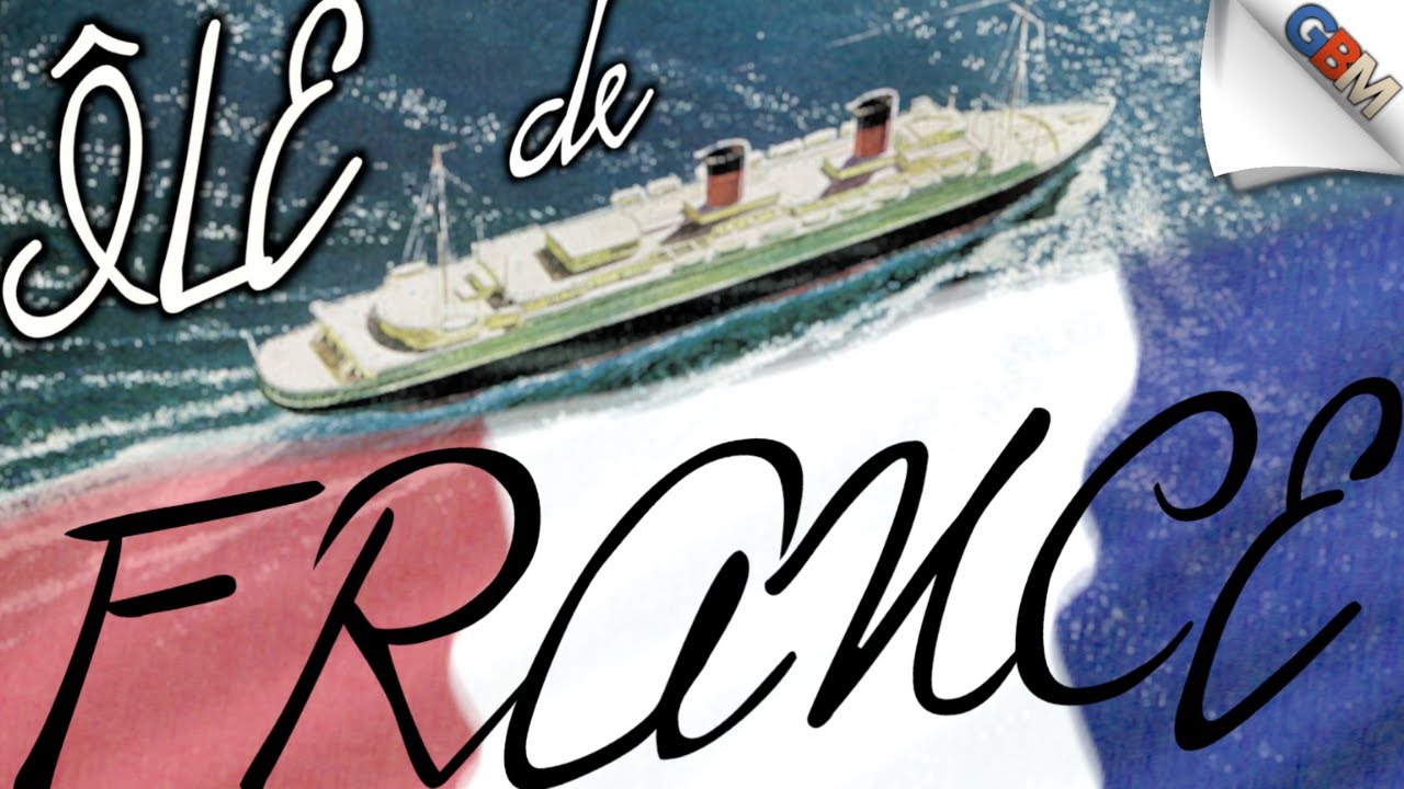 SS Île de France: любимый корабль French Line