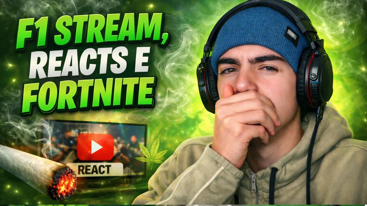 F1 STREAM PELA NOITE & REACTS | JANEIRO 4000 INSCRITOS?