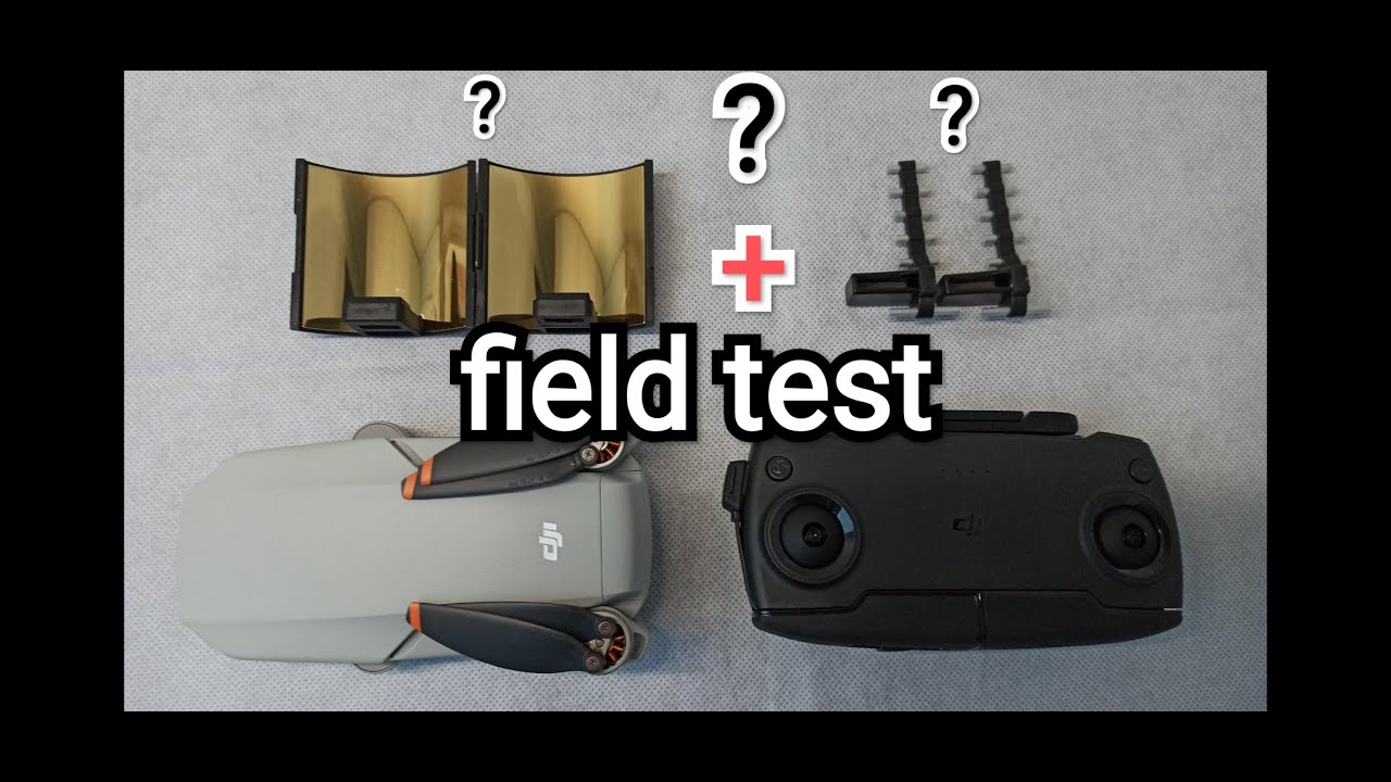 Второй тест усилителей сигнала для dji mini se fcc в поле.