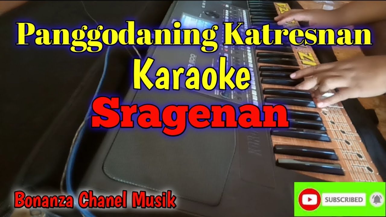 Panggodaning Katresnan Karaoke Sragenan Lirik Cover Pa600