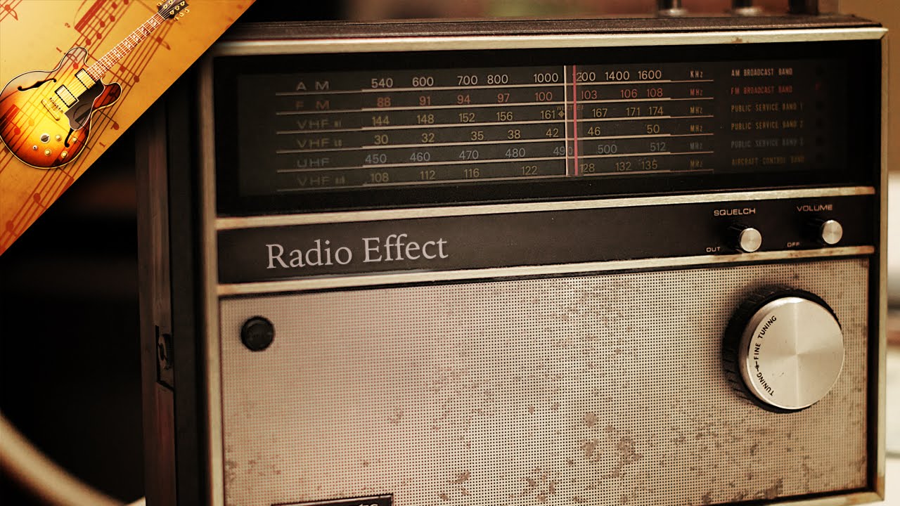 How To Make A Radio Effect In Garageband 10