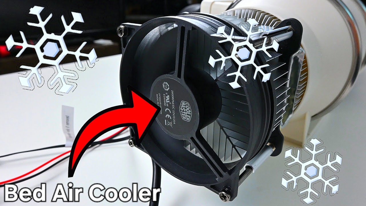 How To Building Bed Jet 3 Alternative - Air Bed Cooling Device (No Words)
