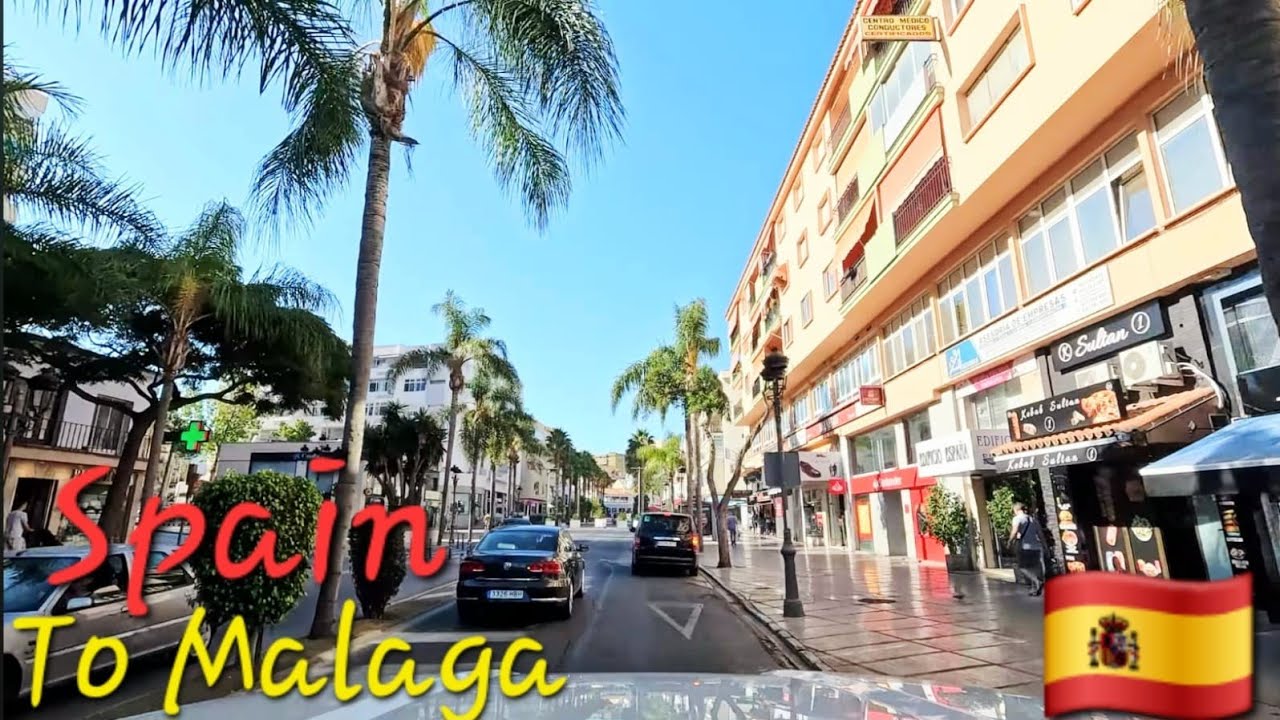 Driving to Malaga Spain