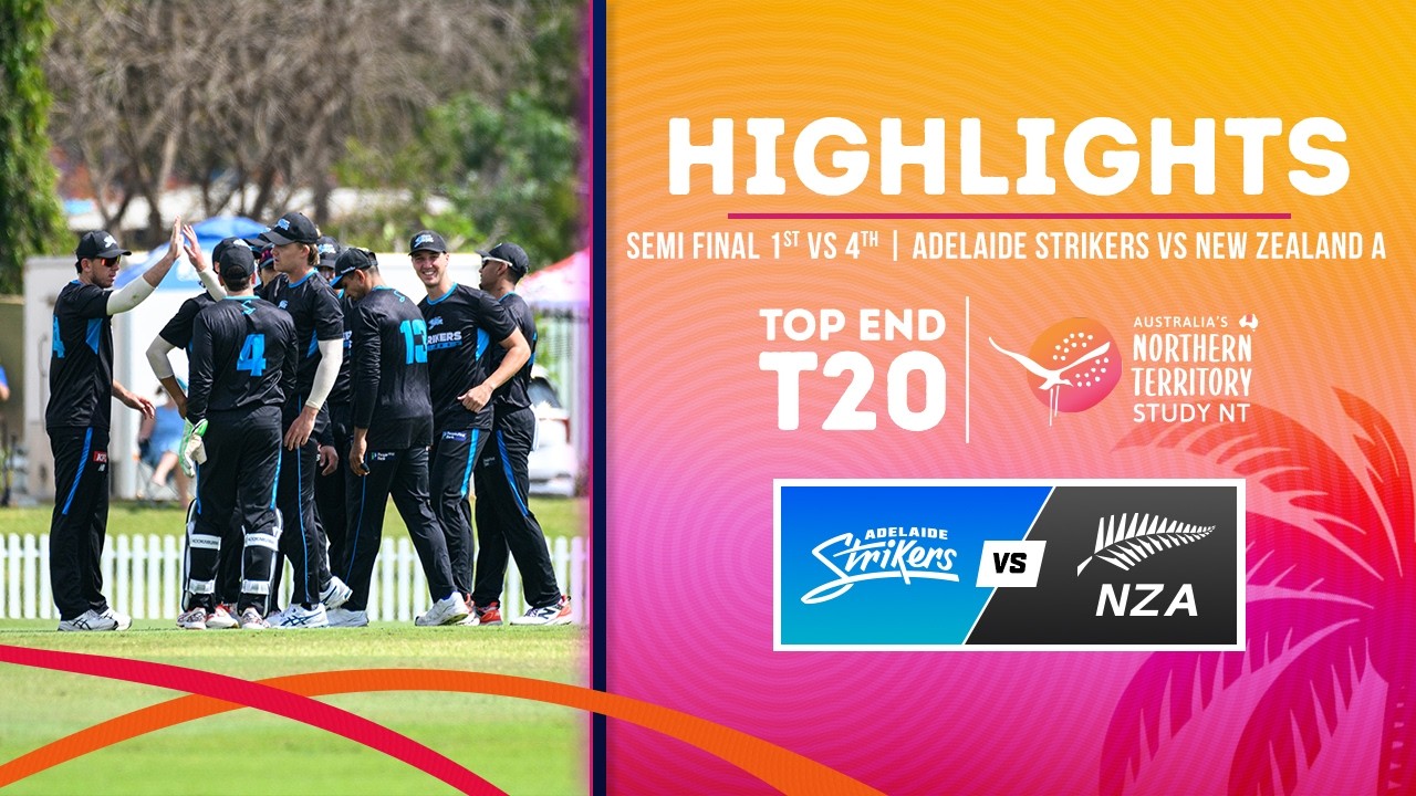 Лучшие моменты полуфинала | Adelaide Strikers Academy против New Zealand A | Серия T20 Study NT T...