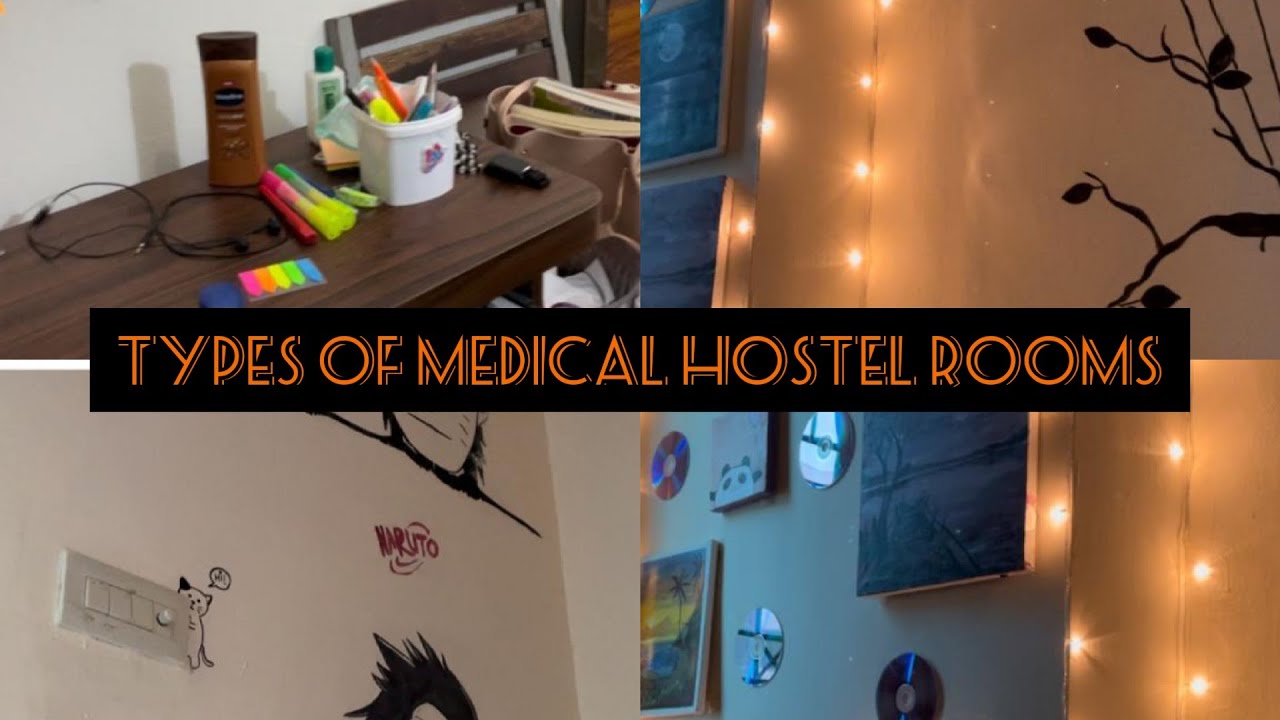 TYPES OF ROOMS IN A MEDICAL HOSTEL || Medical Student Vlogs