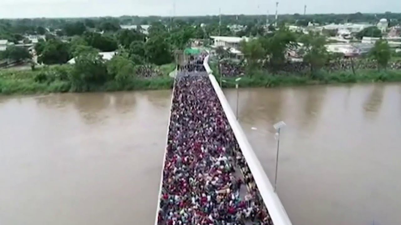 Thousands Of Migrants Stopped At Guatemala-Mexico Border | NBC Nightly News