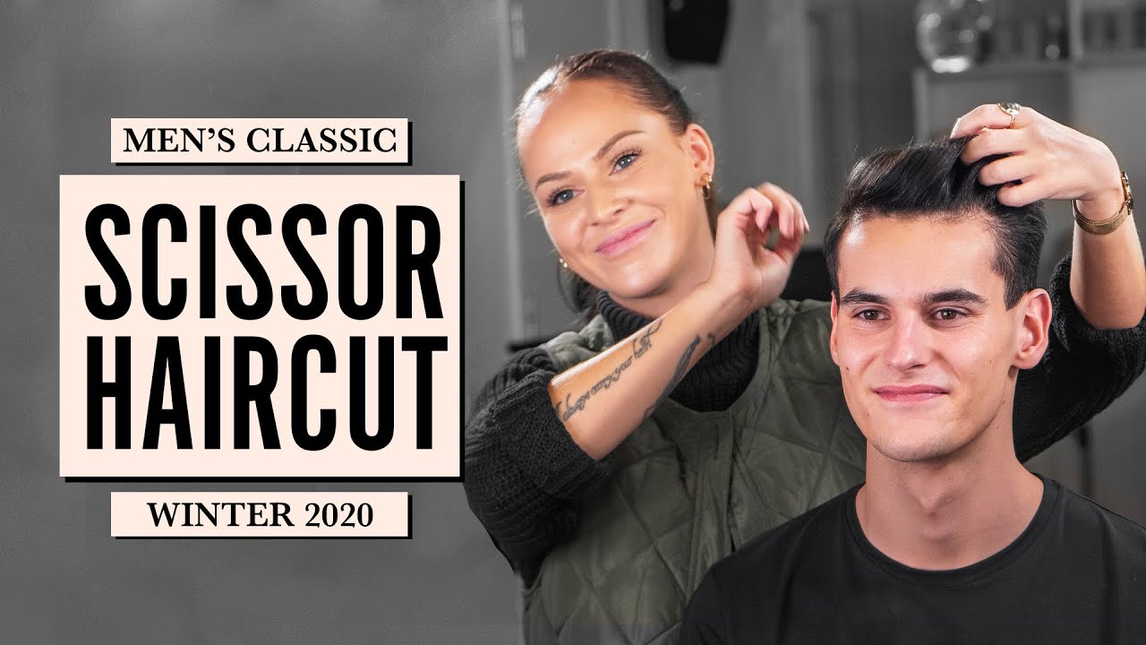 Classic Textured Quiff | Scissor Haircut for Winter Holiday