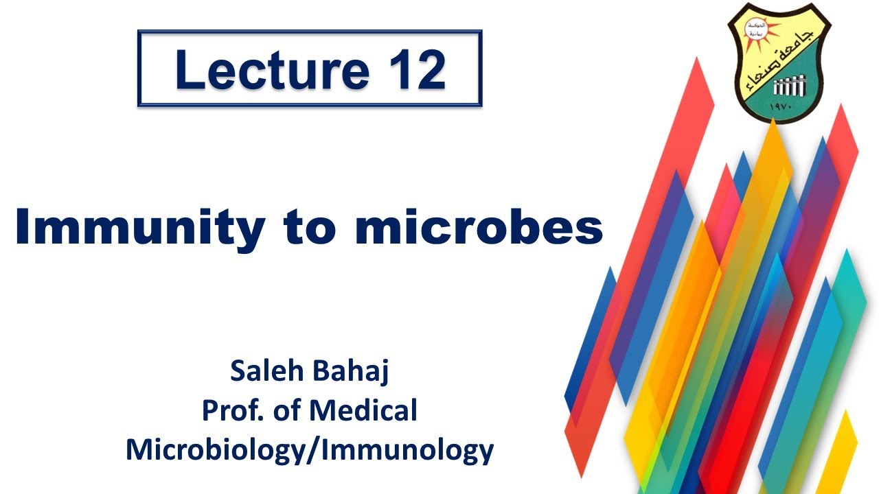 12 Immunity to microbes