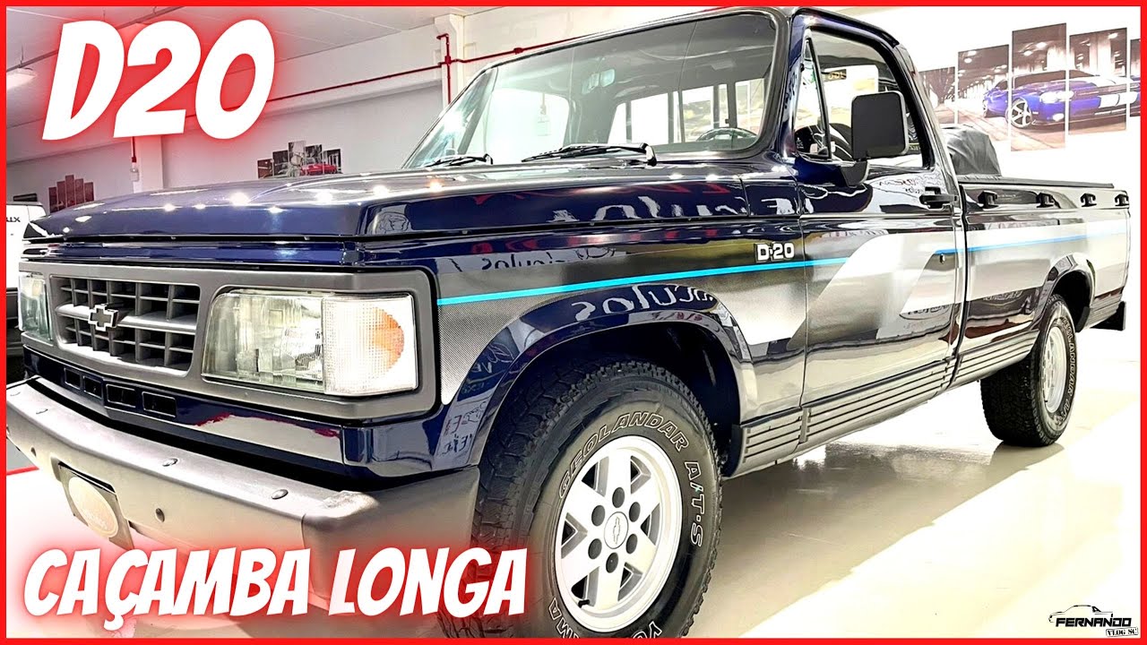 CHEVROLET D20 CAÇAMBA LONGA DE FÁBRICA 