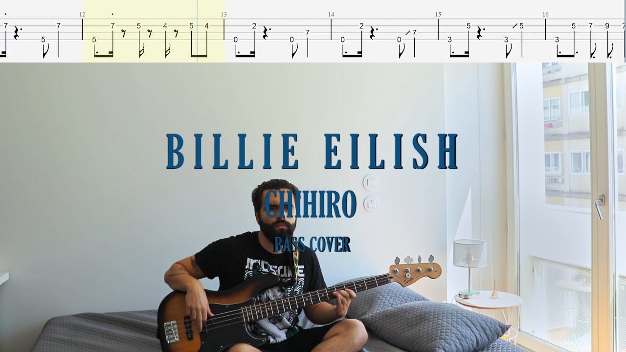 Billie Eilish // CHIHIRO [Bass Cover + Tabs]