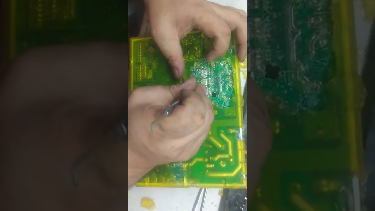 lava e seca n&atilde;o liga Electrolux lse11   parte 1  conserto da placa 11 998608930