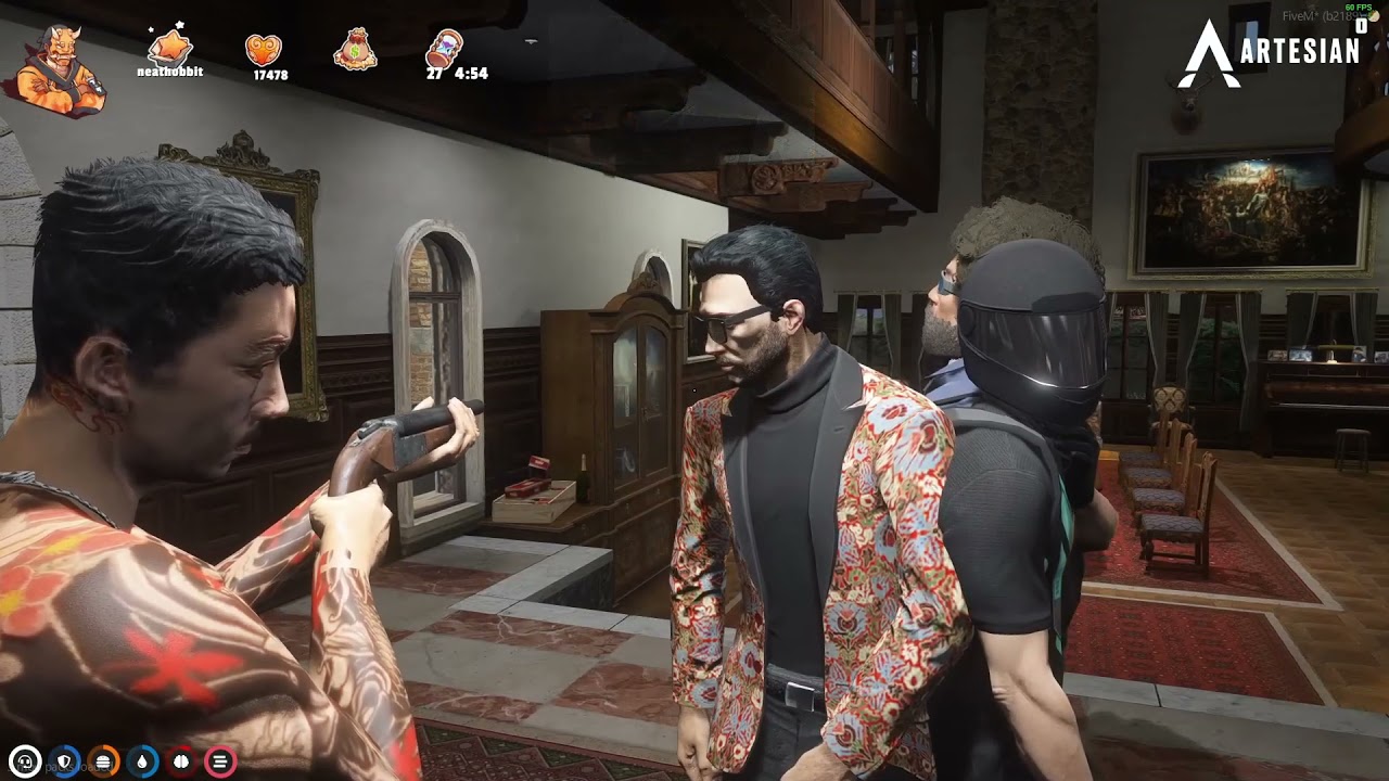 Clean Manor Gets Haunted By Slenderman | ALL POV | GTA RP | Sykkuno, Buddha & Blaustoise
