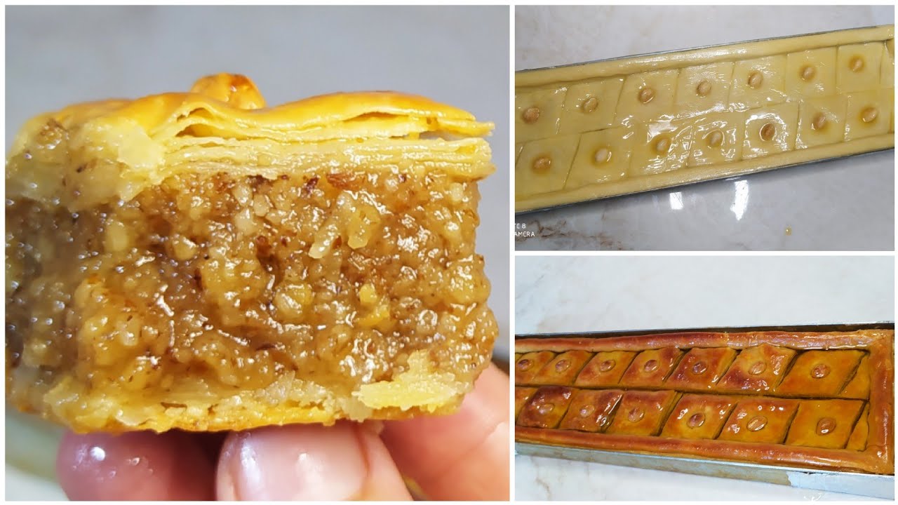 بقلاوة فالمول الاسطوري معسلة للقلب بأدق التفاصيل للمبتدئات