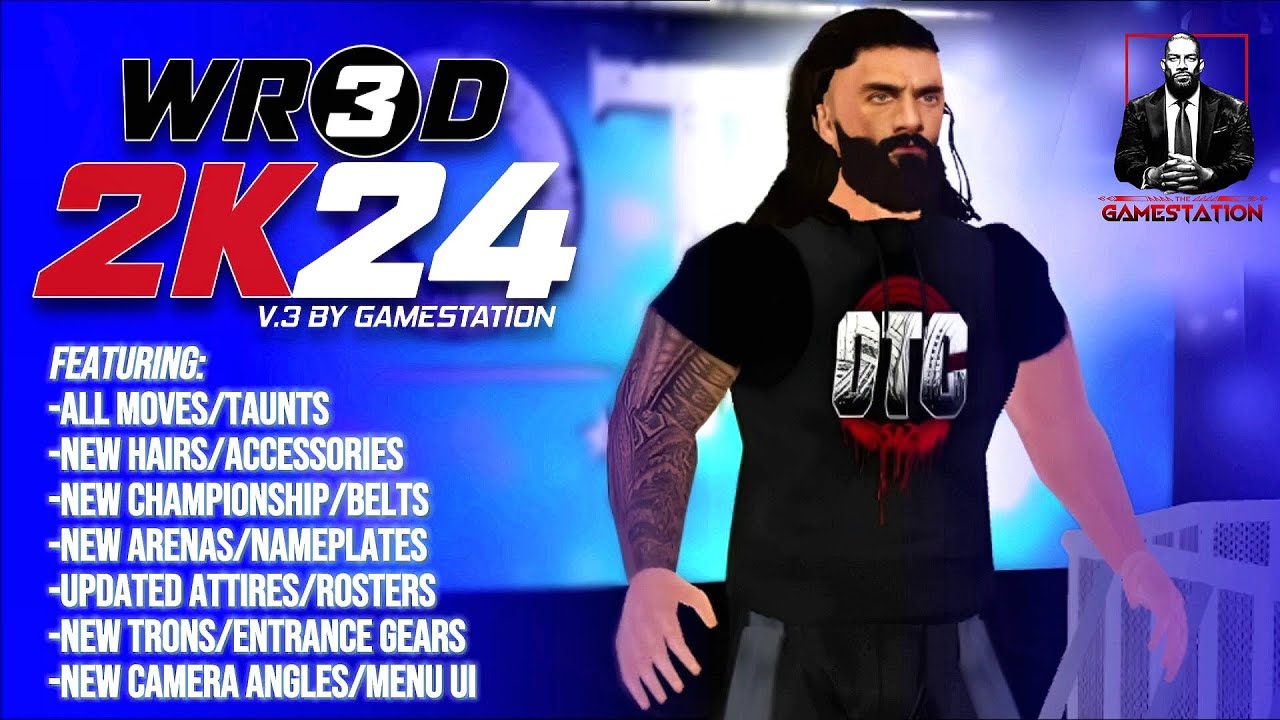 WR3D 2K24 V.3 BY GAMESTATION RELEASED! | WITH ALL NEW FEATURES FOR ANDROID & PC