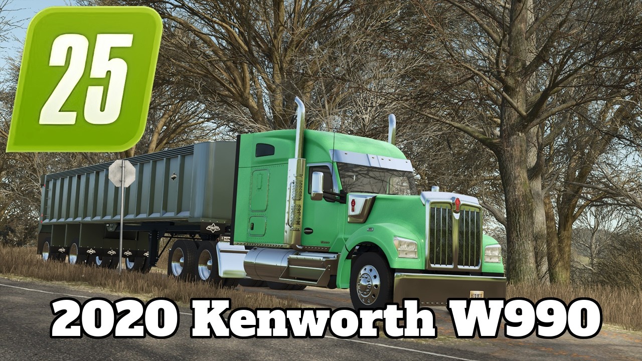 FS25 Mod Spotlight - 2020 Kenworth W990!