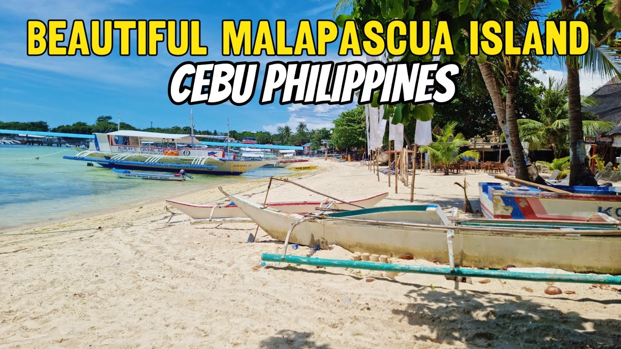 BEAUTIFUL ISLAND OF MALAPASCUA FULL TOUR. BEST PLACE TO CHILL? CEBU PHILIPPINES.