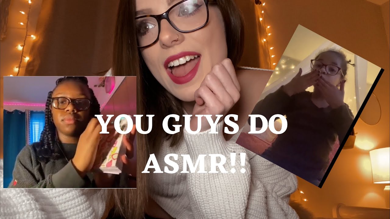 My Subscribers Try ASMR Part 2!!!