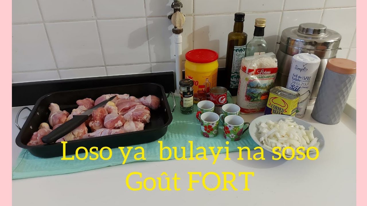 LOSO YA BULAYI NA SOSO | Elengi oyo wapi hee !!!| (riz spécial)