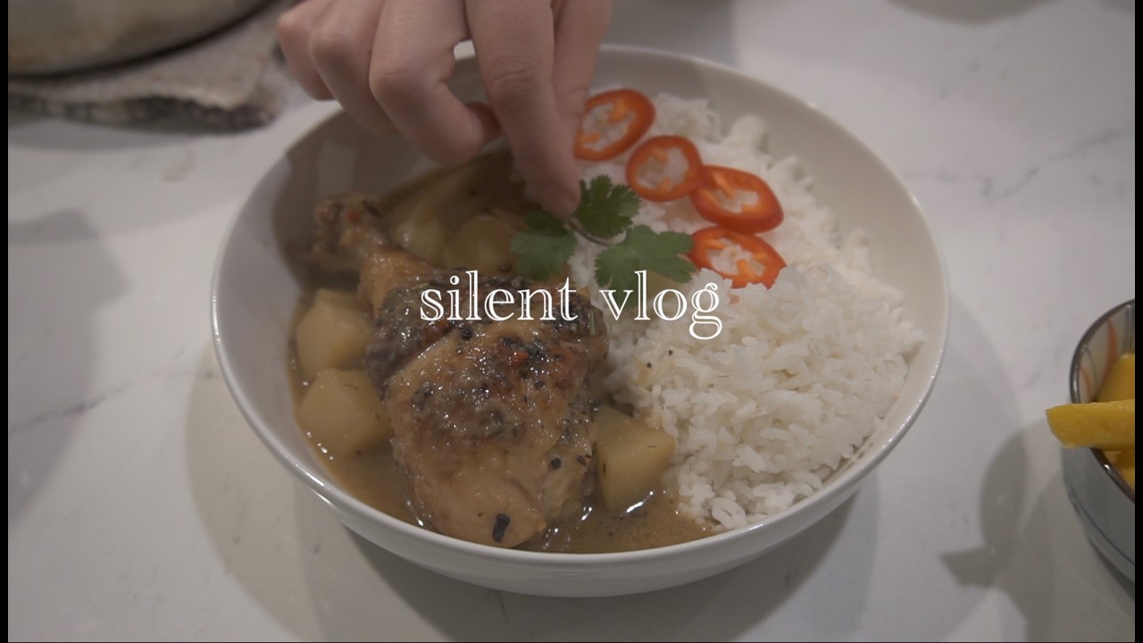 🥢 Taste Buddies vlog | Chicken curry + Mango sticky rice, Thailand 🥭 | take a 10 min break