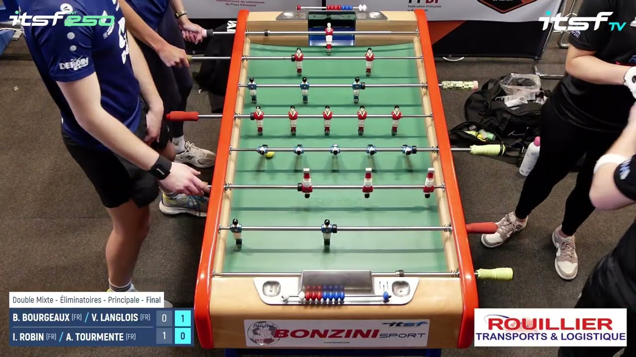 Bourgeaux/Langlois vs Robin/Tourmente - Double Mixte - Final - ITSF 2e Open National d'Ancenis