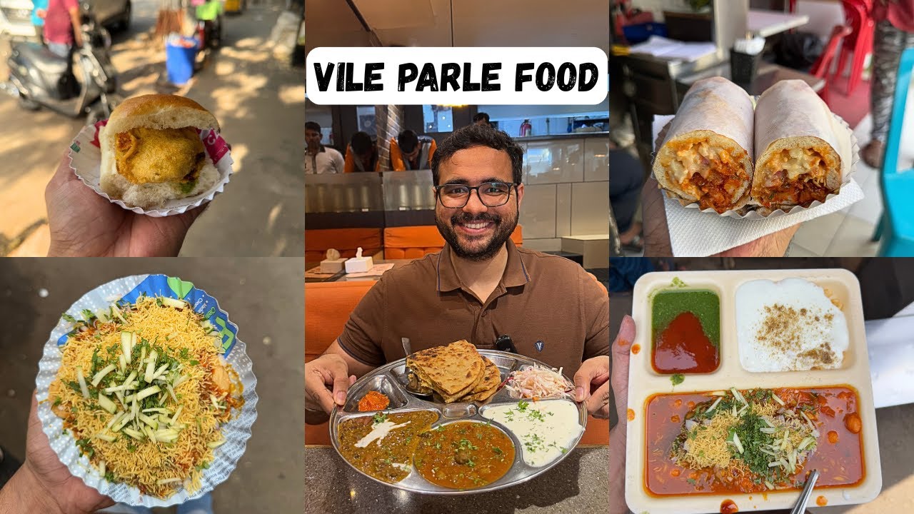 VILE PARLE STREET FOOD | Vada Pav, Shawarma, Paratha and More