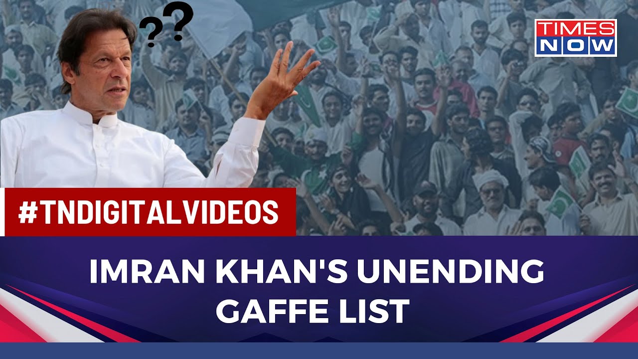 As Imran Khan's 'Population' Gaffe Goes Viral, Here's AList Of Occasions When Pak PM Was Trolled
