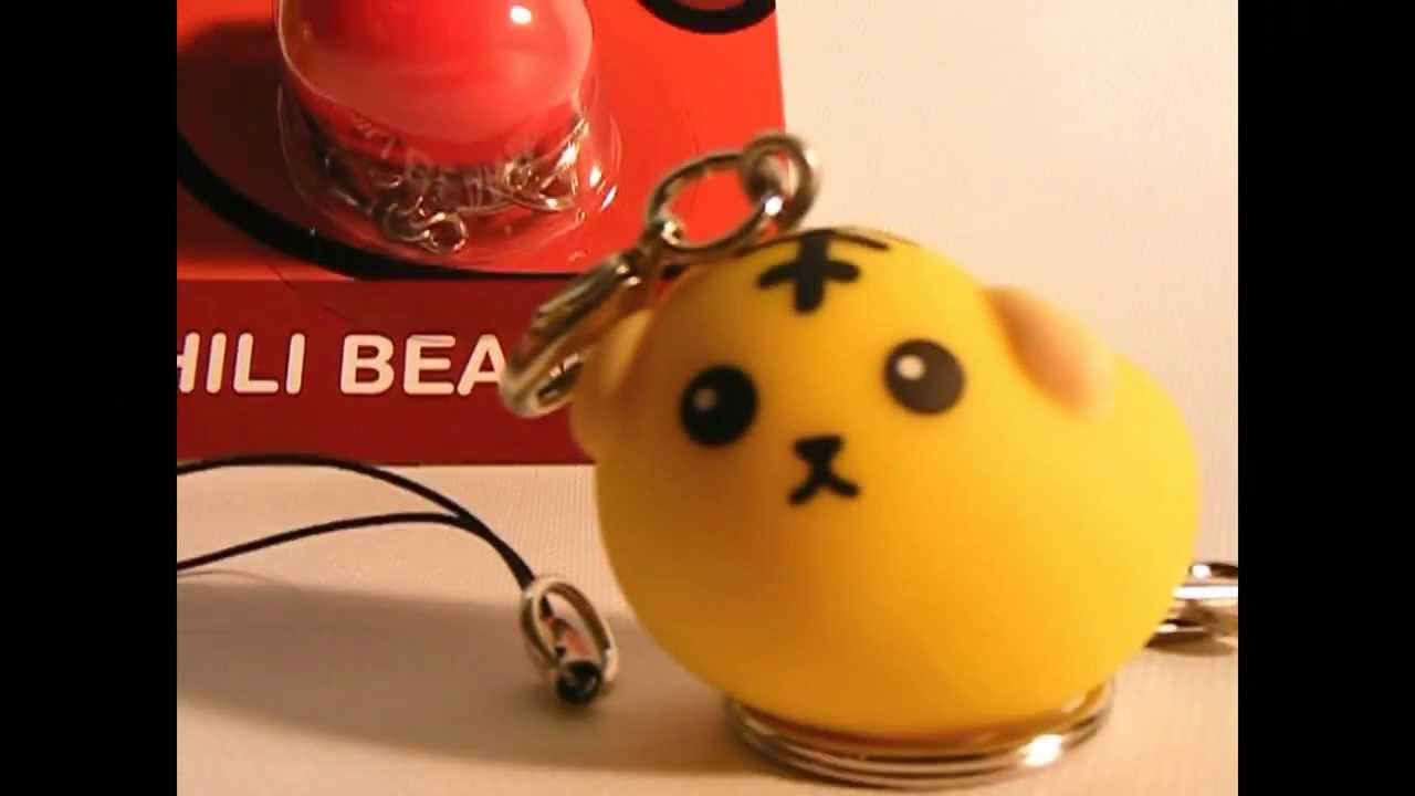 Mameshiba Talking Keychain Edamame, Chili Bean, Tiger Bean by Toynami Review