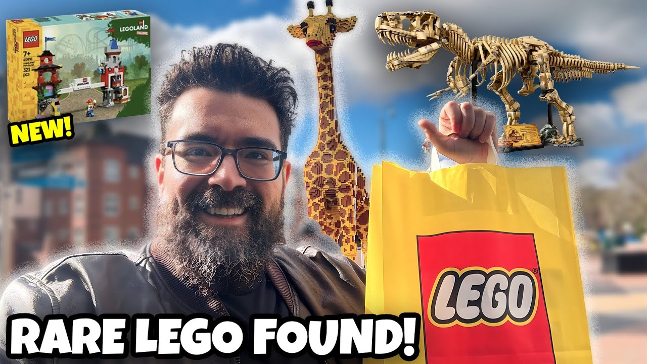 Hunting Rare LEGO at LEGOLAND Discovery Centre! (2025 Exclusive Set & Retired Gems!)