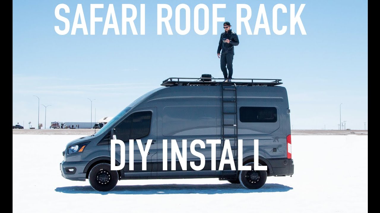 Safari Roof Rack Self-Install | Flatline Van Co | 2021 Ford Transit