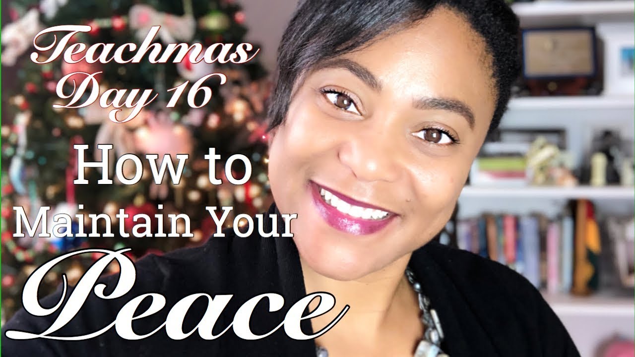 How to Maintain Your Peace | Bible Study