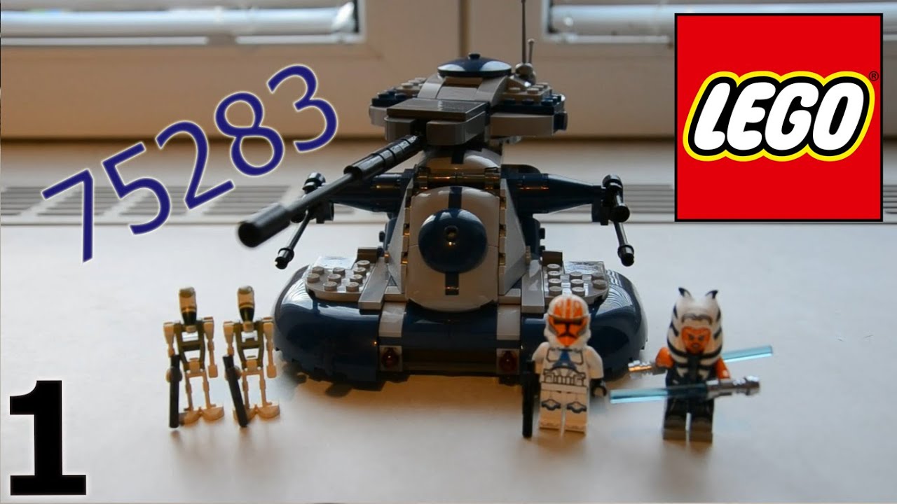 LEGO Star Wars 75283 Armored Assault Tank RECENZE
