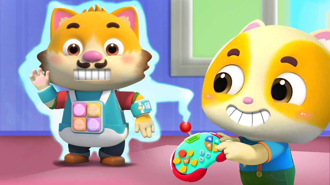 Daddy Controller + More | Meowmi Family | Funny Kids Cartoons | BabyBus TV