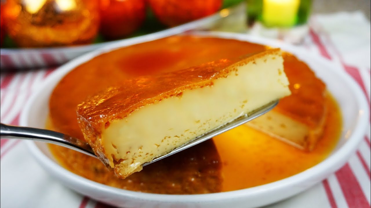 FLAN NAPOLITANO A BAÑO MARÍA EN LA ESTUFA  SIN HORNO