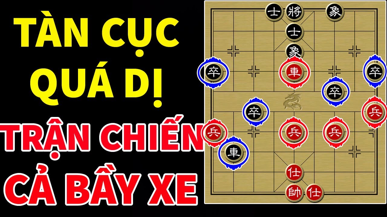 Thế Cờ Tàn Tuyệt Độc Xuất Hiện Trong Thi Đấu Cờ Tướng Chuyên Nghiệp Đỉnh Cao: Đại Chiến Một Bầy Xe