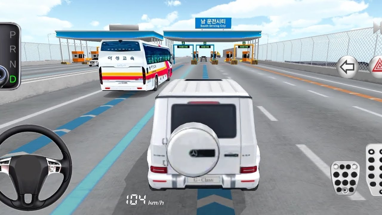 My MG Gvagan G63 Car driving on moter way 3D driving class android game #video