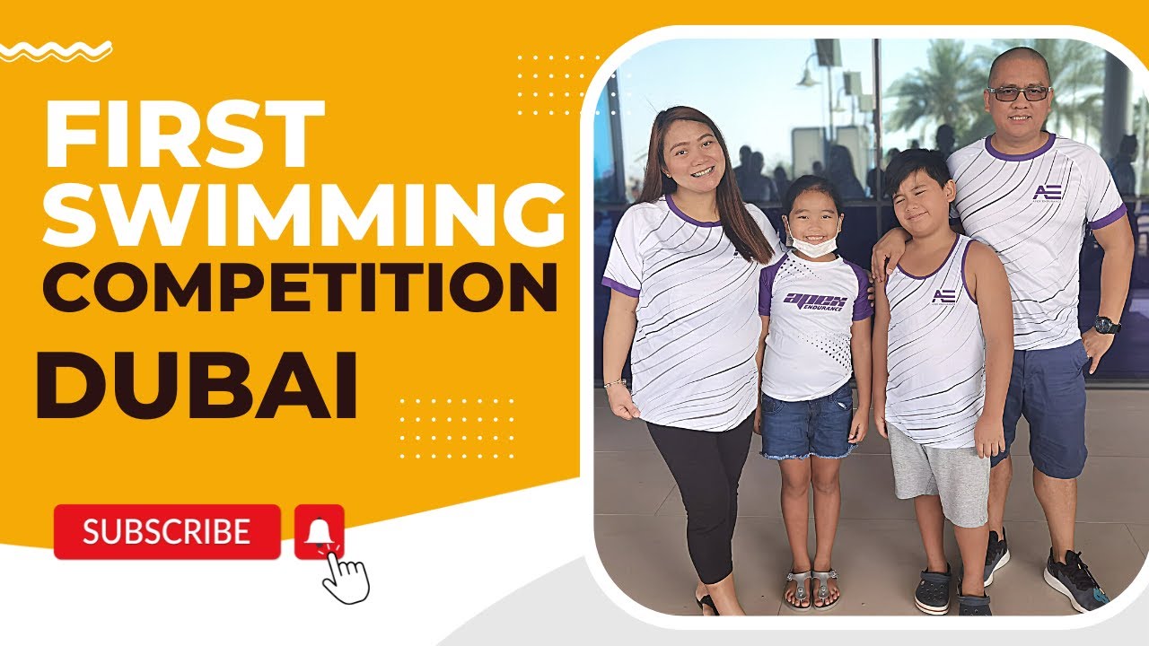 FIRST SWIMMING COMPETITION IN DUBAI | THE NAPAT ADVENTURES