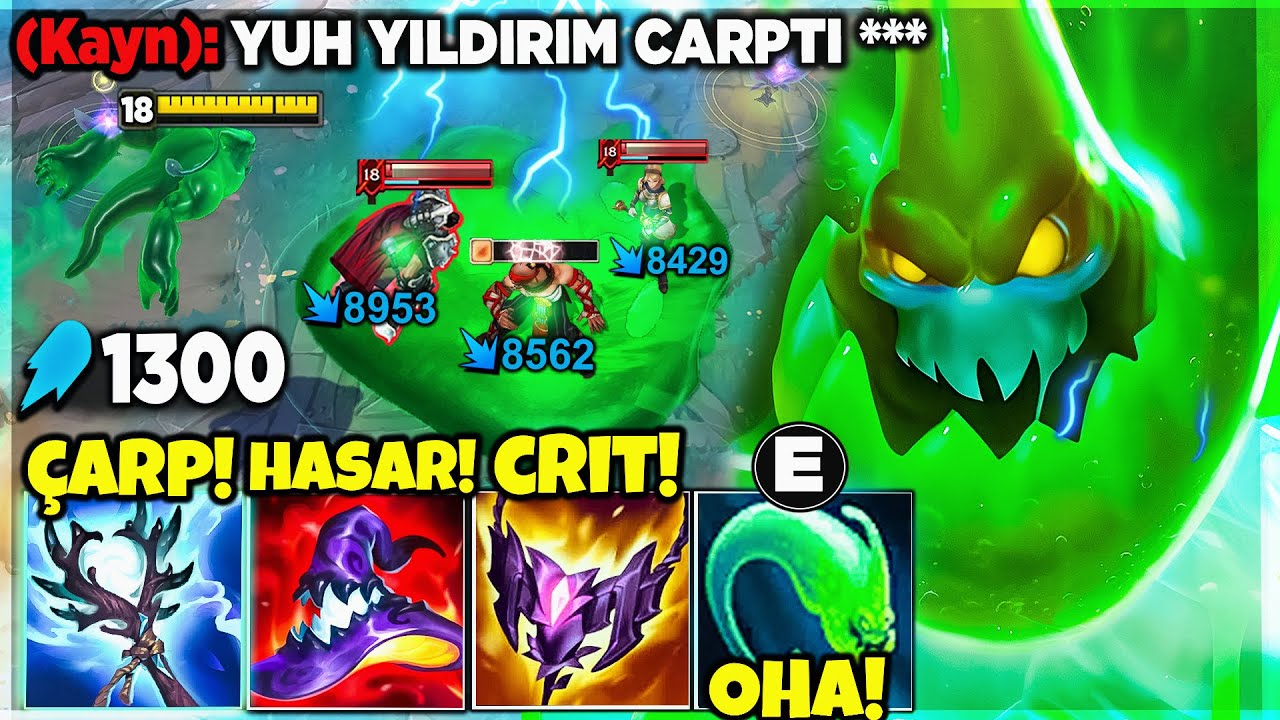 Jungle Zac AMA 1300 Yetenek Gücü !! 50 Kara Hasat 49 KİLL Katkısı !!