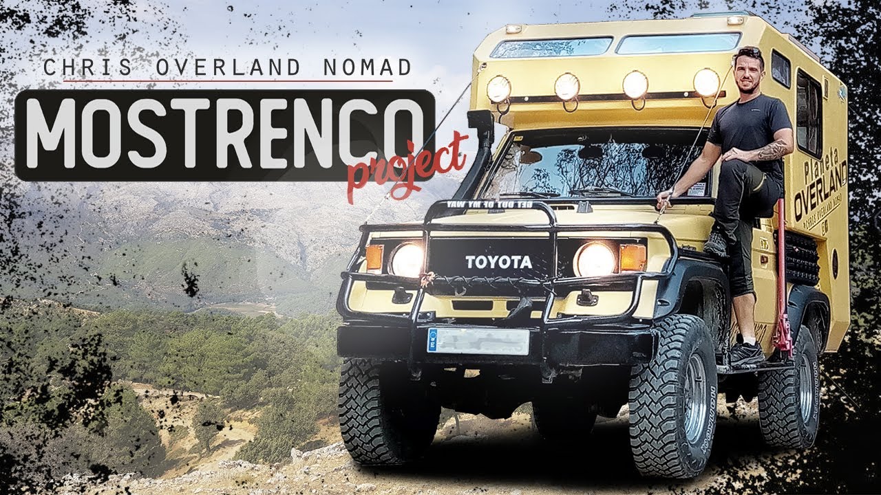 🌍🚙 TOYOTA Mostrenco CAMPER Project | Land Cruiser LJ73 1988 | Hand Made by Chris Overland Nomad