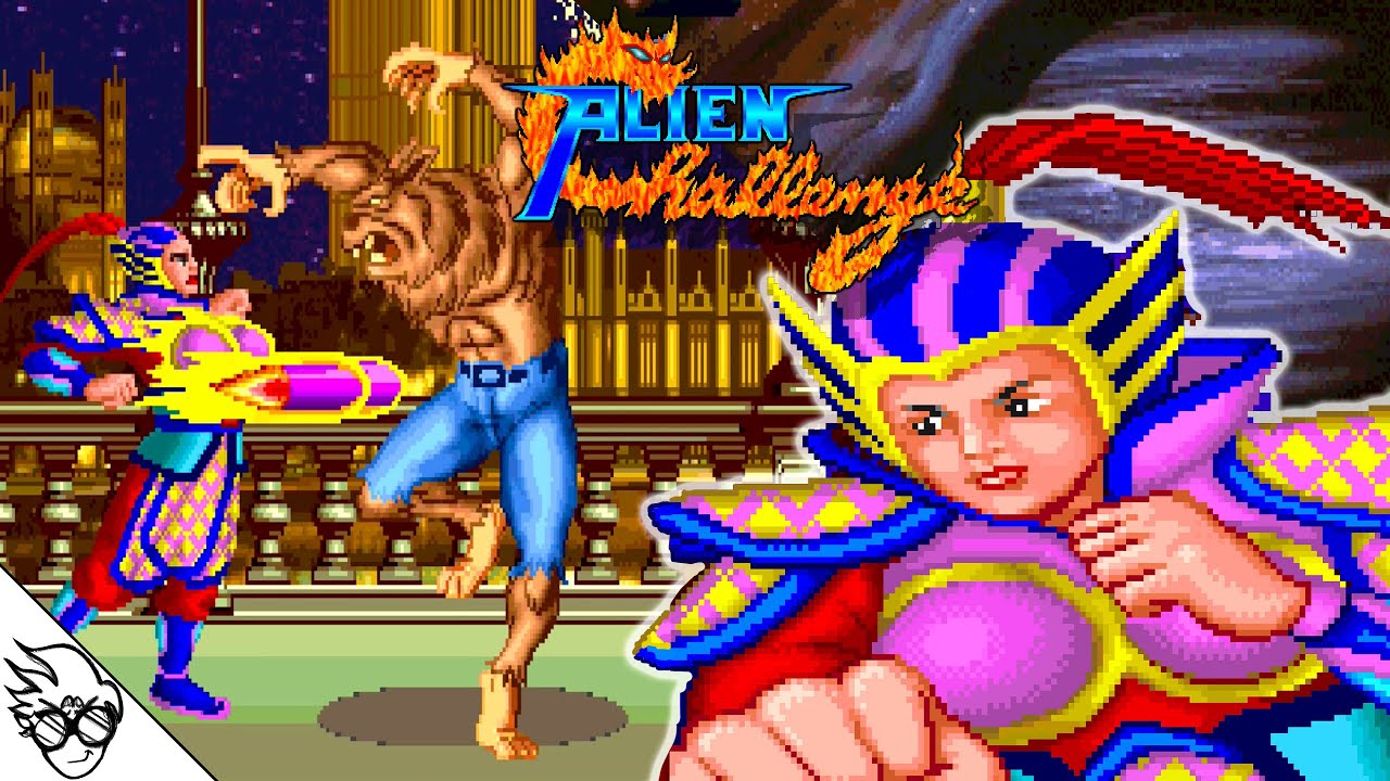 Alien Challenge (Arcade 1994) - Melanie [Playthrough/LongPlay]