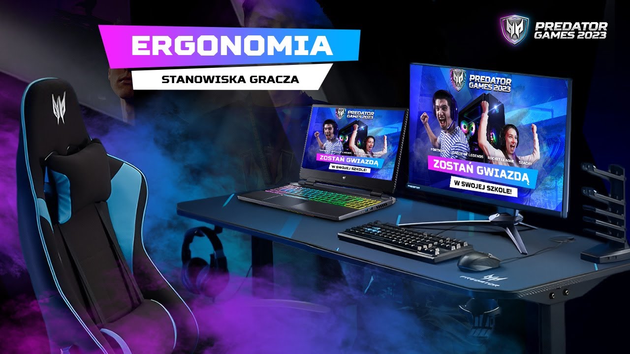Predator Games 2023 - Ergonomia stanowiska gracza